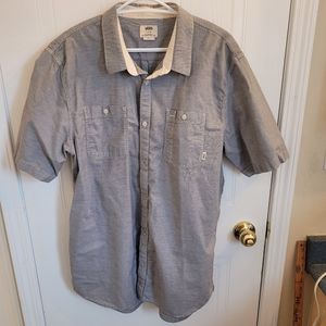 Men's Van's Button Up Shirt XL